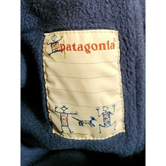 Vintage Patagonia Baby Size 12 Months Red Ski Snow Pants Bib Overalls Capilene - Picture 5 of 7